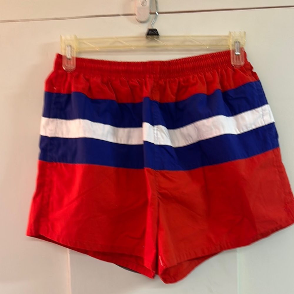 Athletic Works Red and Blue Active Shorts